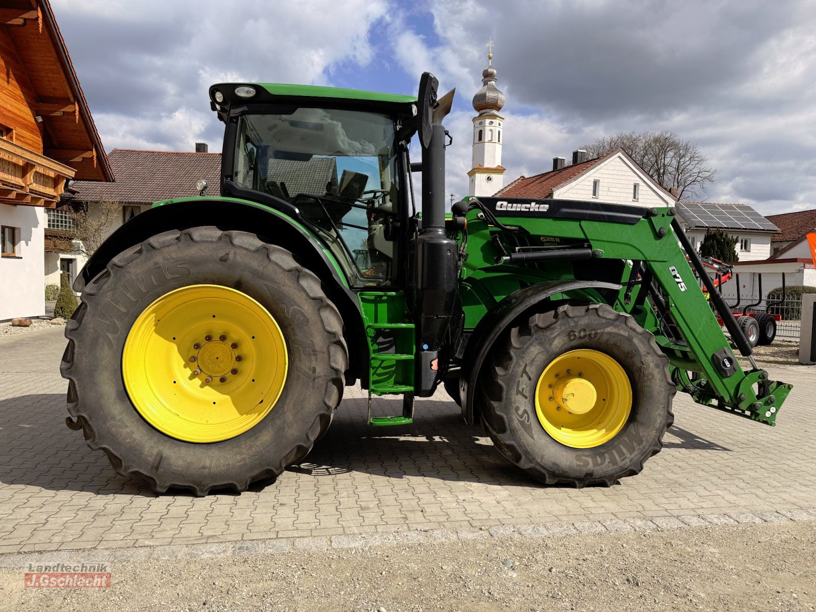 Traktor типа John Deere 6215 R mit Frontlader, Gebrauchtmaschine в Mühldorf (Фотография 13)