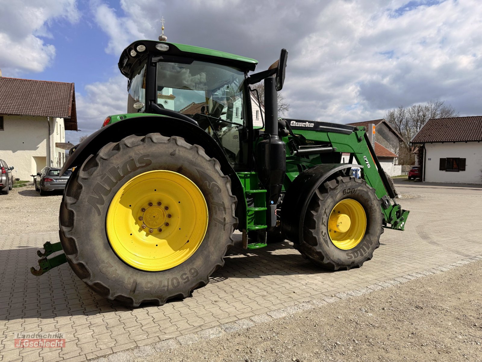 Traktor типа John Deere 6215 R mit Frontlader, Gebrauchtmaschine в Mühldorf (Фотография 14)