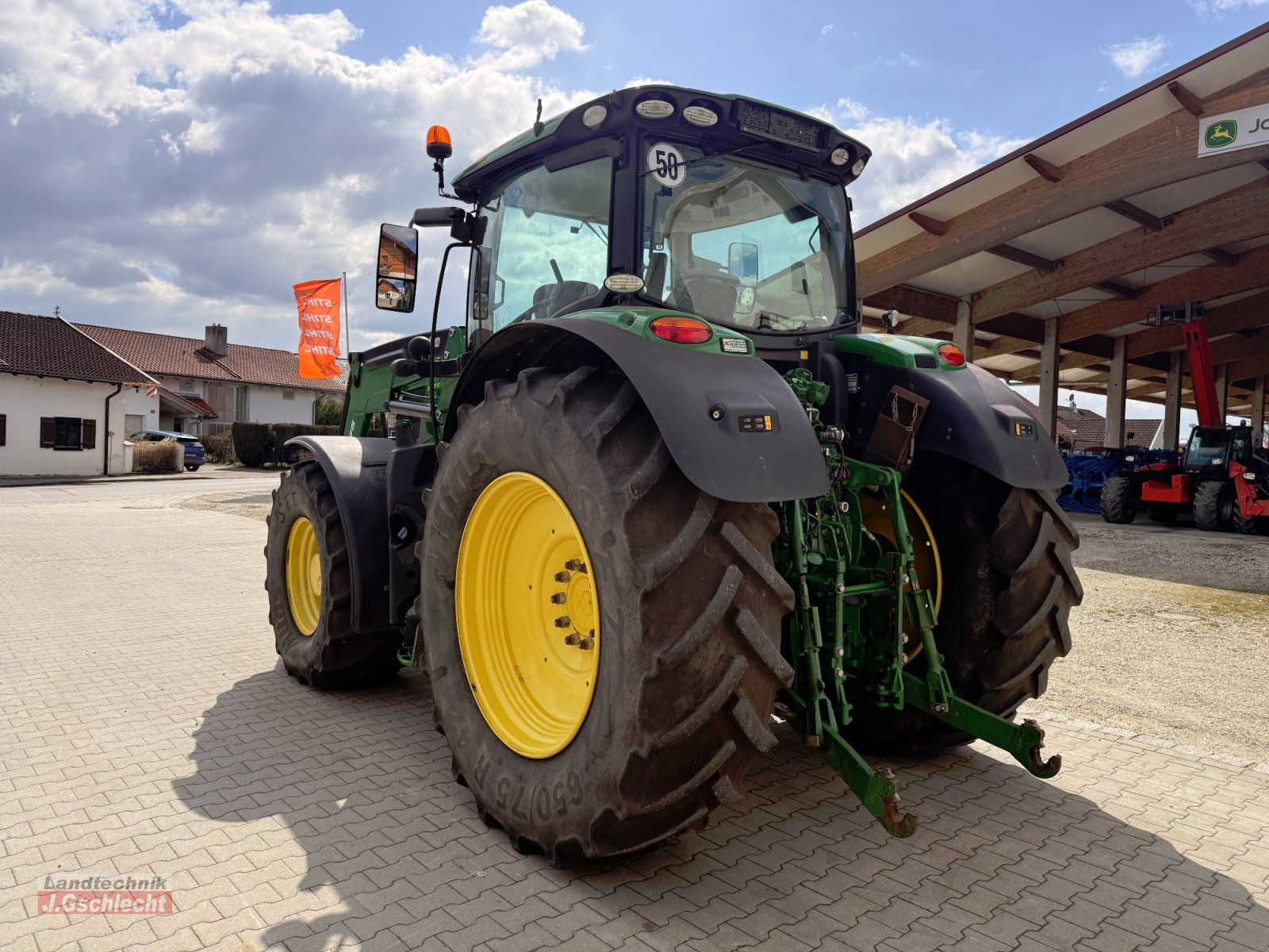 Traktor типа John Deere 6215 R mit Frontlader, Gebrauchtmaschine в Mühldorf (Фотография 19)