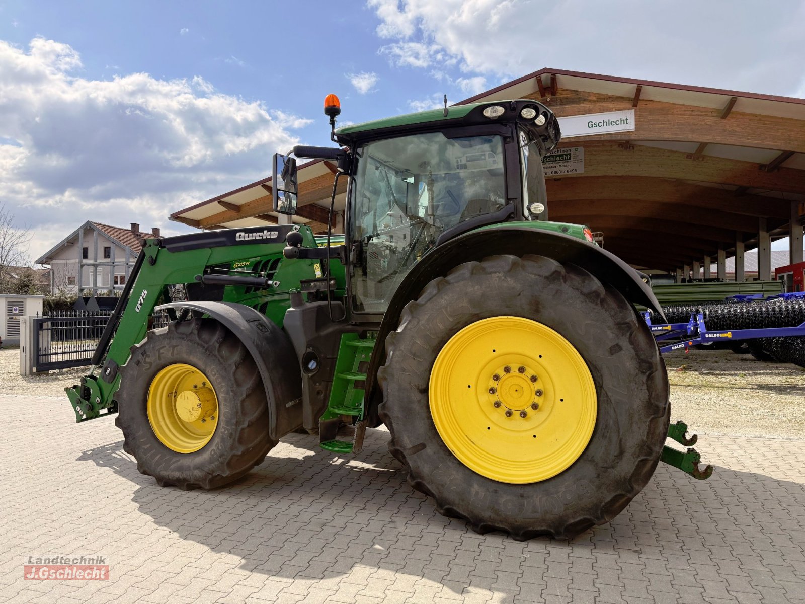 Traktor типа John Deere 6215 R mit Frontlader, Gebrauchtmaschine в Mühldorf (Фотография 21)