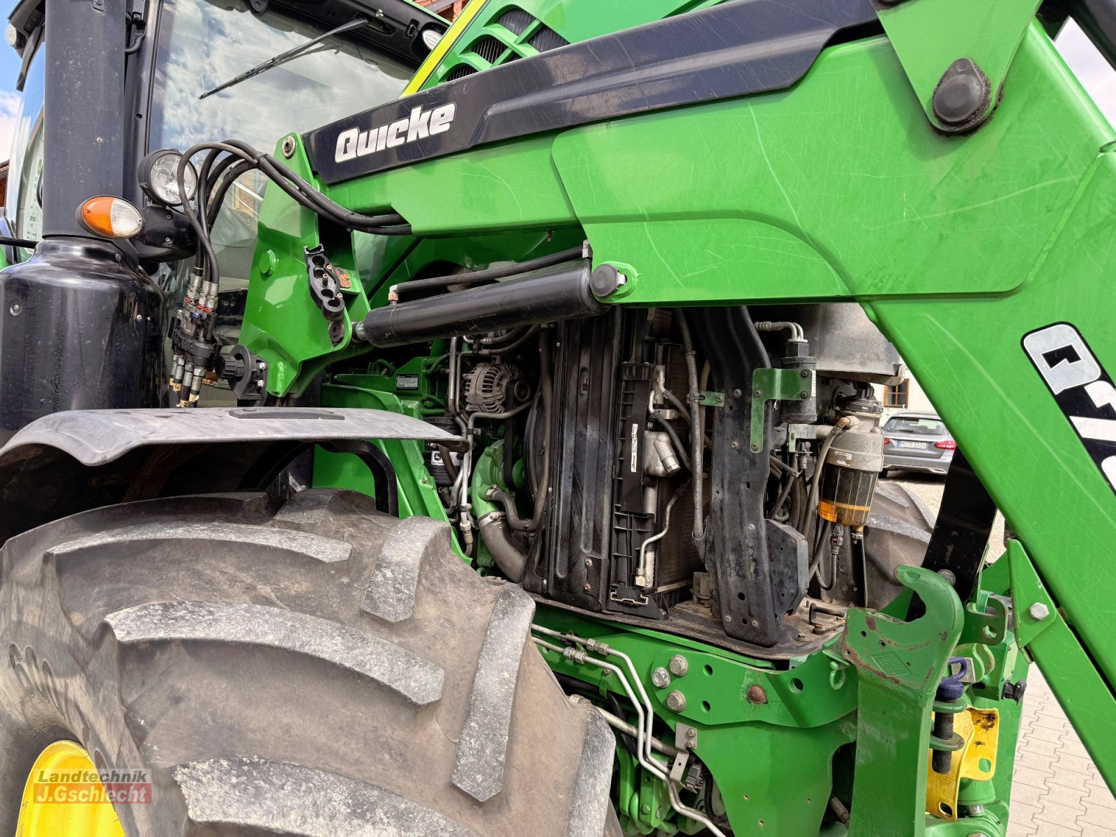 Traktor типа John Deere 6215 R mit Frontlader, Gebrauchtmaschine в Mühldorf (Фотография 23)