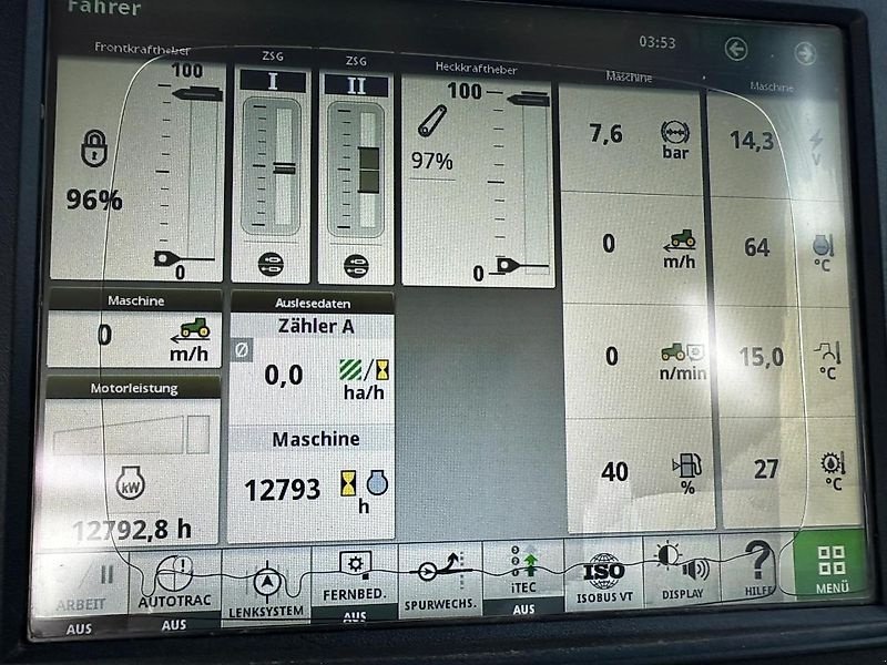 Traktor типа John Deere 6215 R, Parkbremse defekt!, Gebrauchtmaschine в Ostercappeln (Фотография 18)