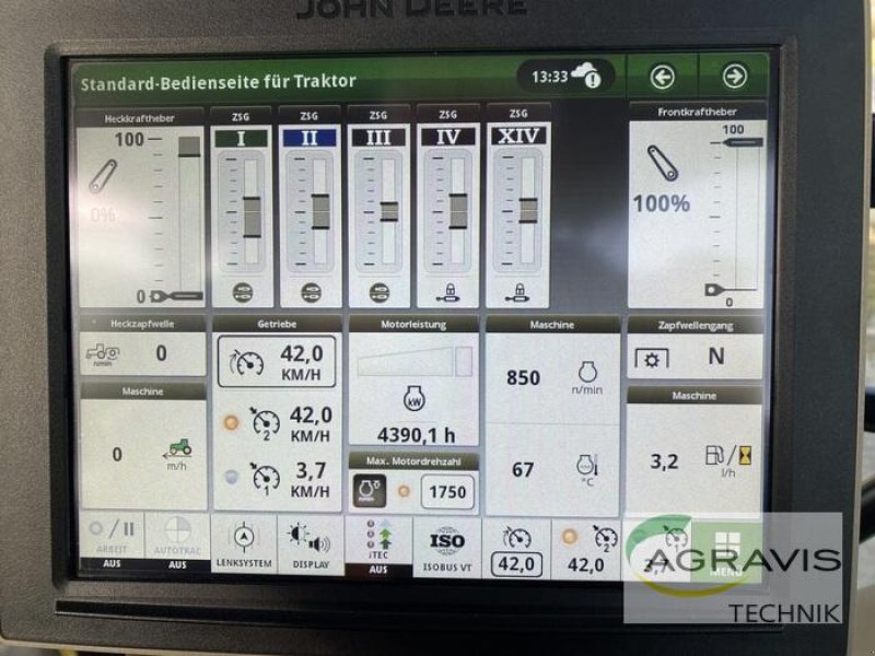 Traktor типа John Deere 6215 R, Gebrauchtmaschine в Barsinghausen-Göxe (Фотография 15)