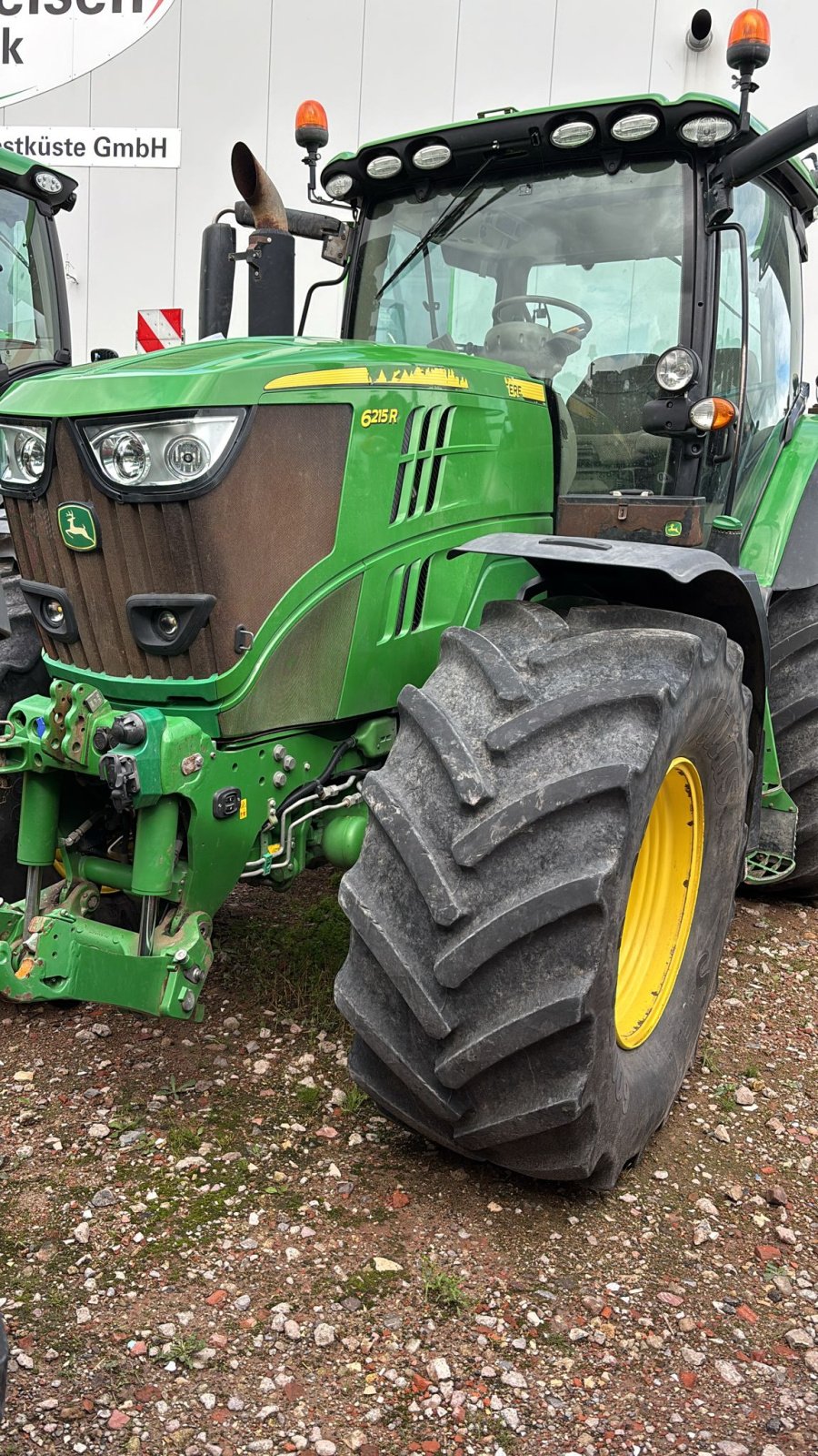 Traktor Türe ait John Deere 6215 R, Gebrauchtmaschine içinde Lohe-Rickelshof (resim 1)