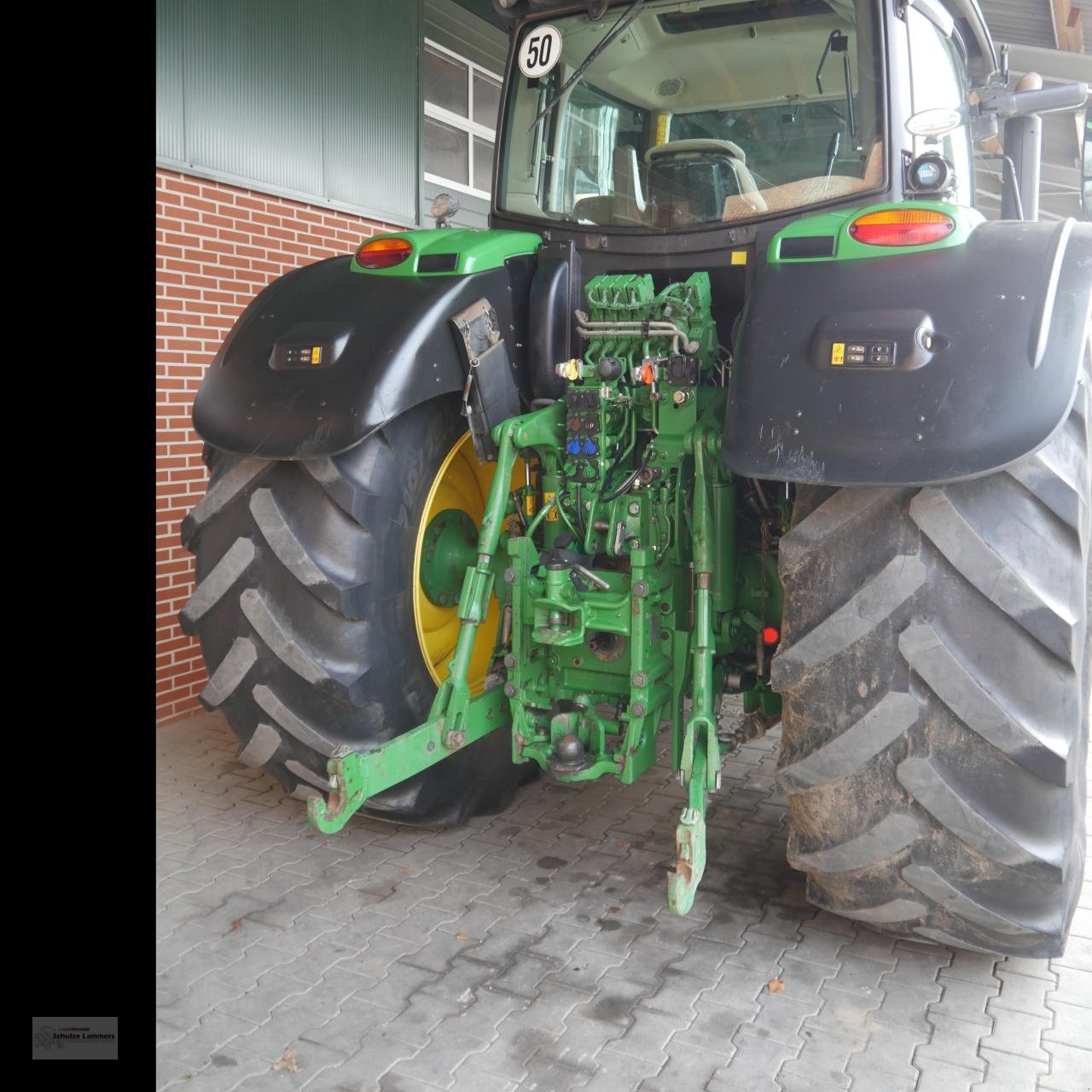 Traktor del tipo John Deere 6215R AP FZW, Gebrauchtmaschine In Borken (Immagine 9)