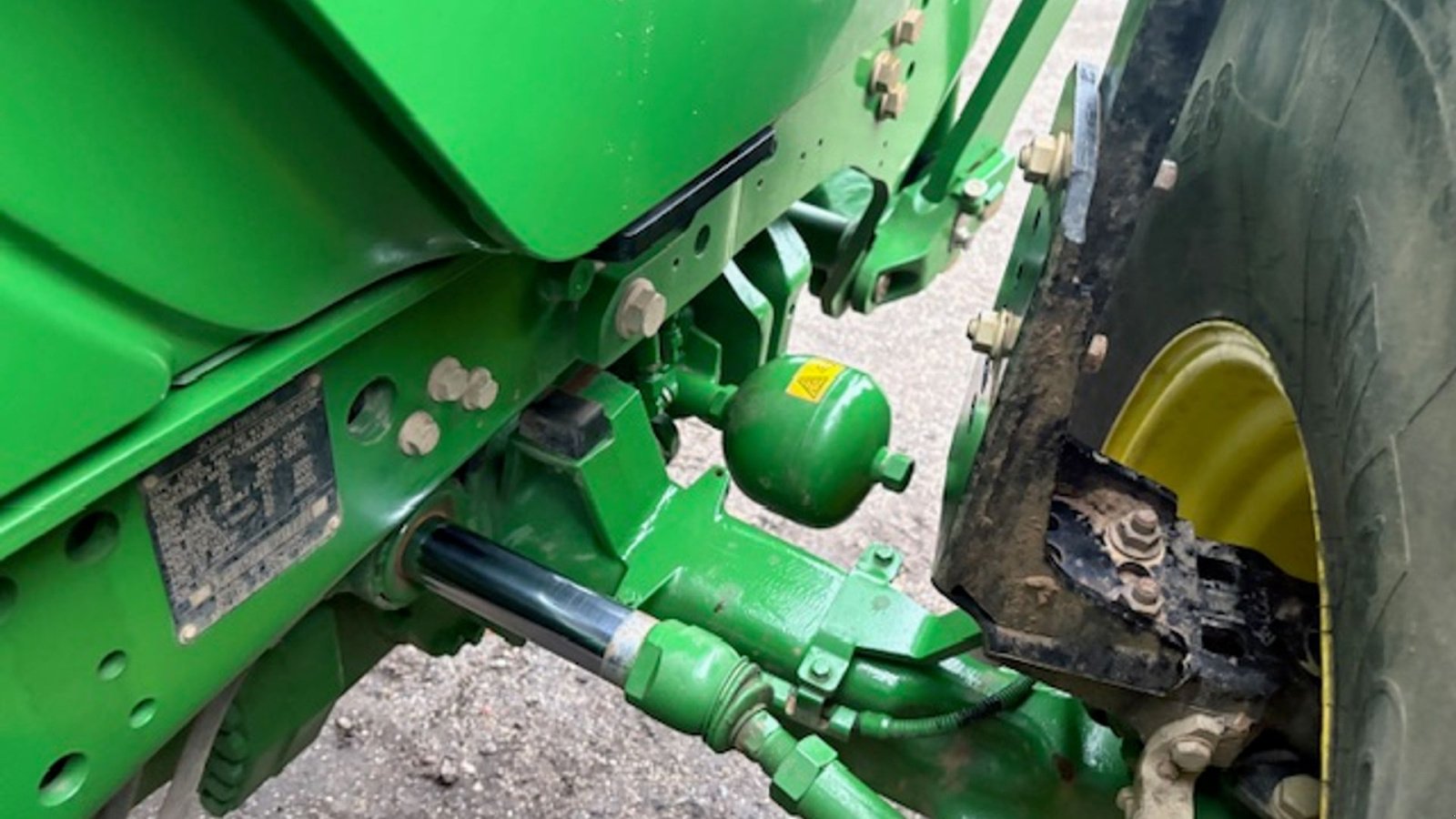Traktor of the type John Deere 6215R AUTOPOWER, GPS KLAR, FRONTLIFT, VALGFRIT TRÆK, Gebrauchtmaschine in Dronninglund (Picture 9)