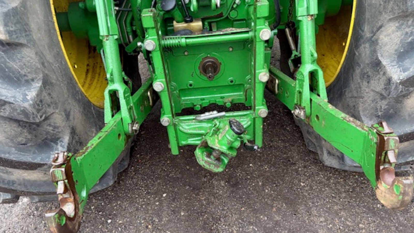 Traktor van het type John Deere 6215R AUTOPOWER, GPS KLAR, FRONTLIFT, VALGFRIT TRÆK, Gebrauchtmaschine in Dronninglund (Foto 14)