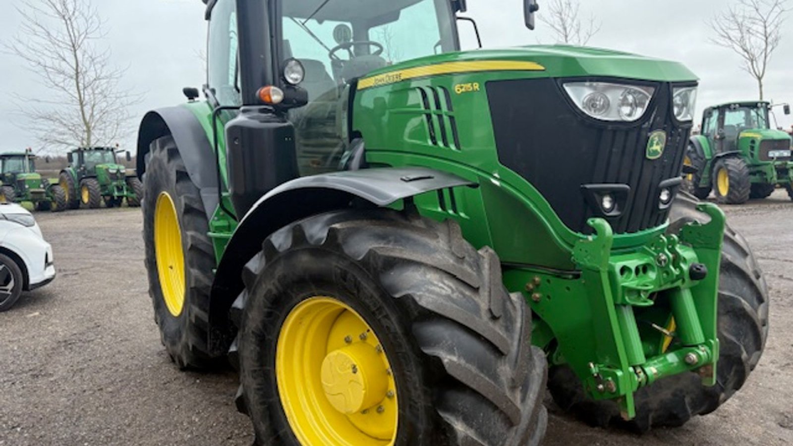 Traktor van het type John Deere 6215R AUTOPOWER, GPS KLAR, FRONTLIFT, VALGFRIT TRÆK, Gebrauchtmaschine in Dronninglund (Foto 5)