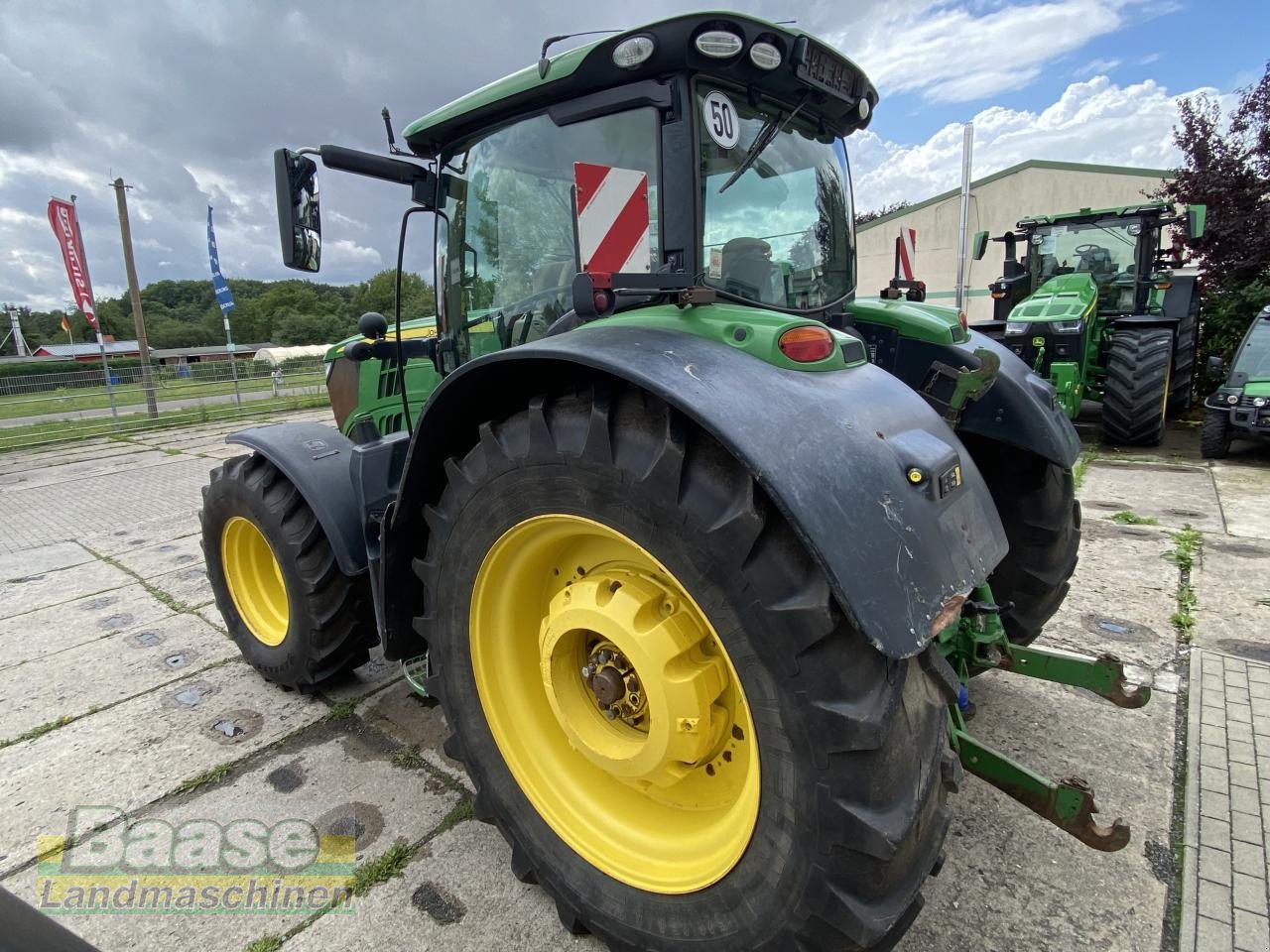 Traktor typu John Deere 6215R AutoPowr FKH+FZW, Gebrauchtmaschine w Holthof (Zdjęcie 9)