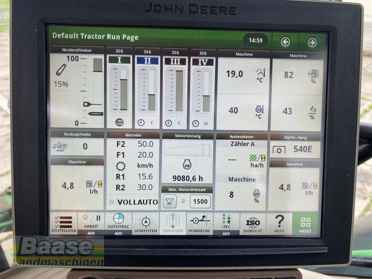 Traktor del tipo John Deere 6215R AutoPowr Frontzapfwelle, Gebrauchtmaschine en Holthof (Imagen 17)