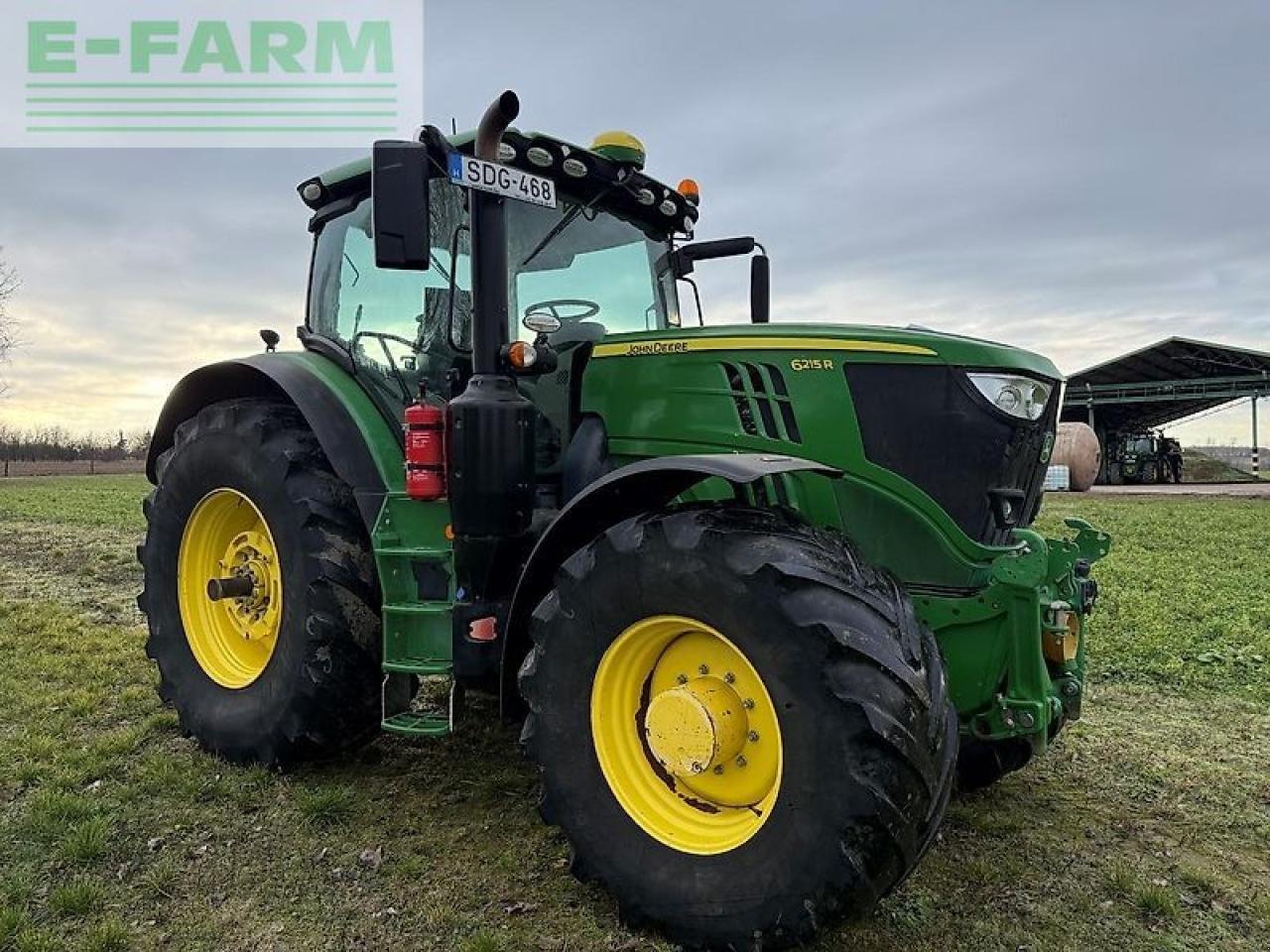 Traktor del tipo John Deere 6215r directdrive, Gebrauchtmaschine en SZEGED (Imagen 9)