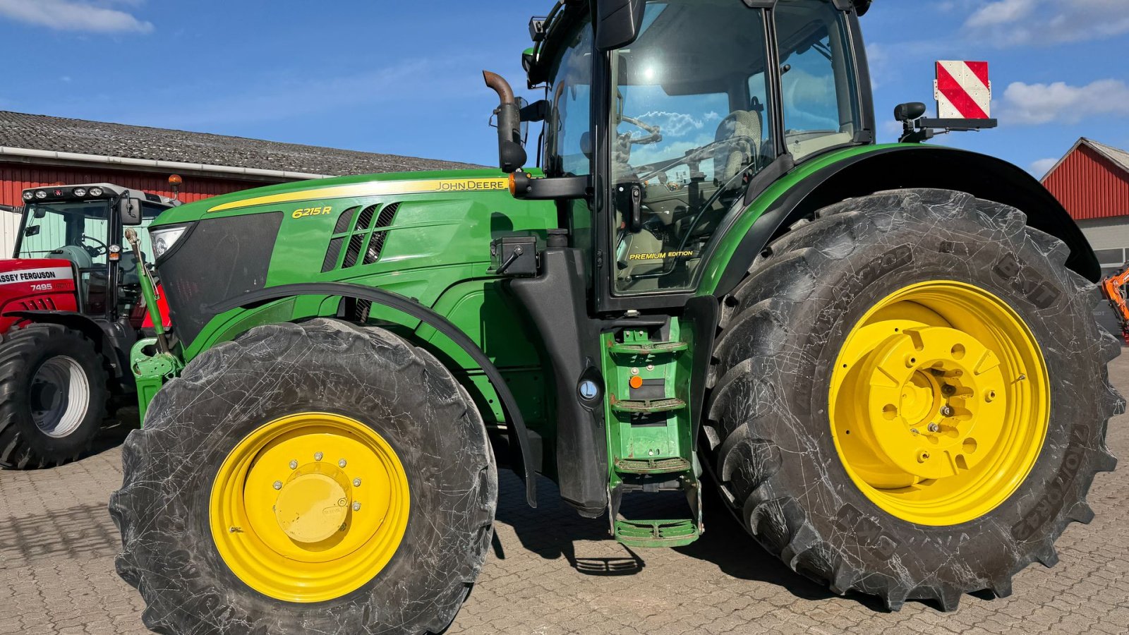 Traktor Türe ait John Deere 6215R KUN 5100 TIMER!, Gebrauchtmaschine içinde Nørager (resim 3)