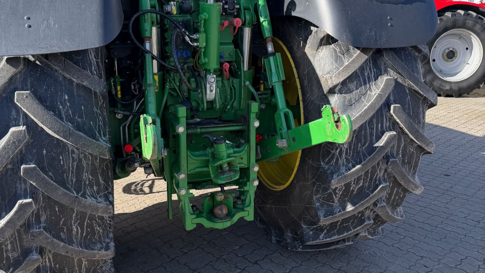 Traktor Türe ait John Deere 6215R KUN 5100 TIMER!, Gebrauchtmaschine içinde Nørager (resim 14)