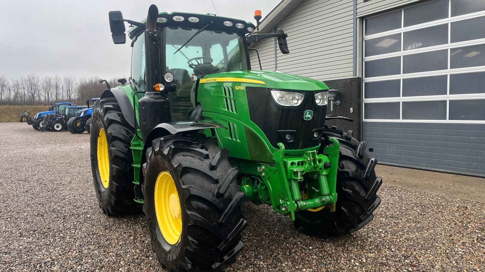 Traktor del tipo John Deere 6215R Med frontlift, Gebrauchtmaschine en Lintrup (Imagen 19)
