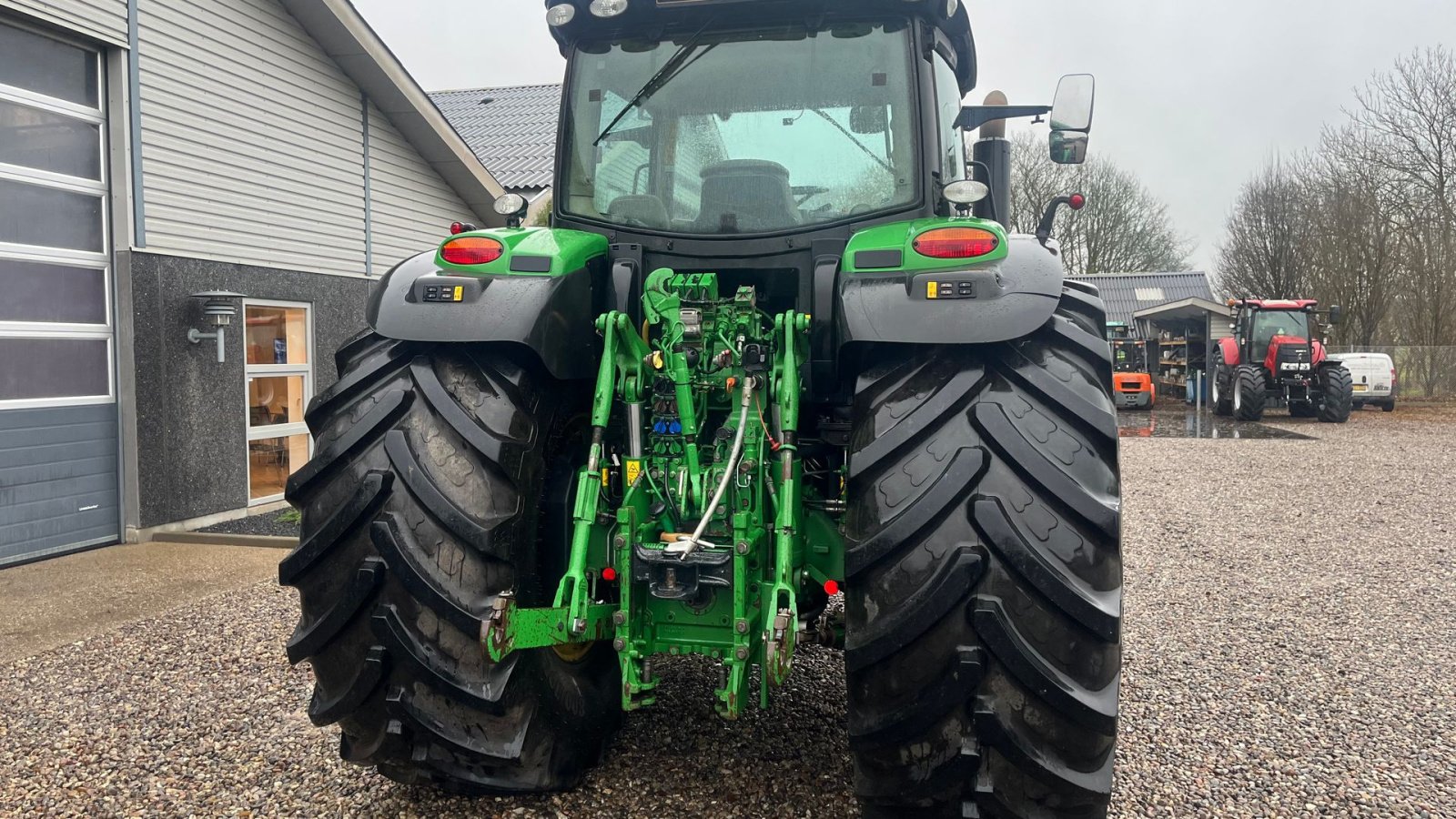 Traktor del tipo John Deere 6215R Med frontlift, Gebrauchtmaschine en Lintrup (Imagen 17)