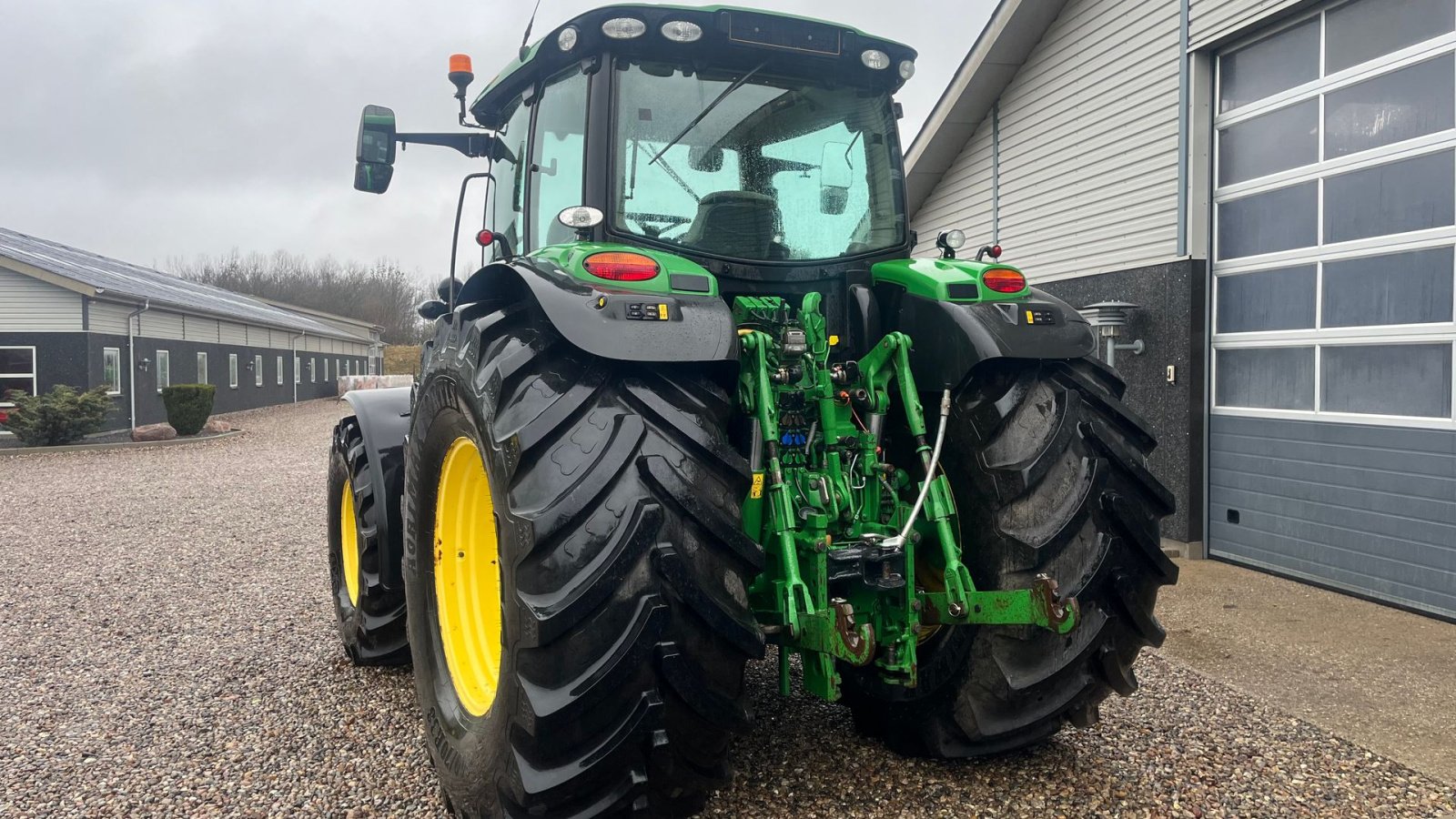 Traktor del tipo John Deere 6215R Med frontlift, Gebrauchtmaschine en Lintrup (Imagen 14)