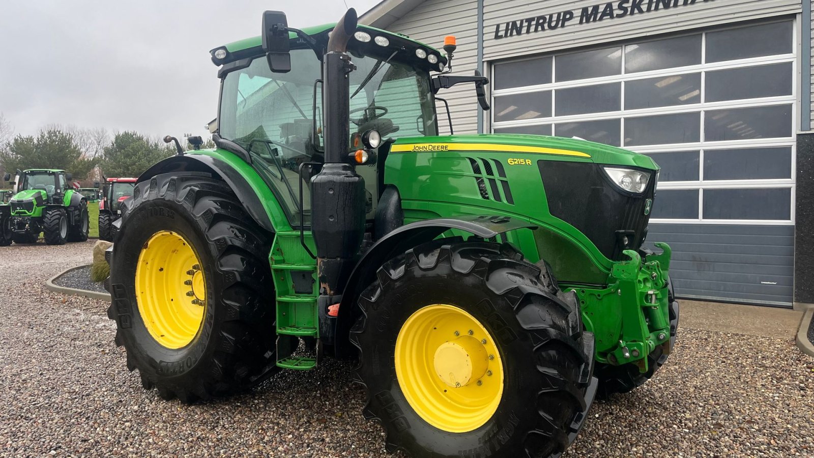 Traktor del tipo John Deere 6215R Med frontlift, Gebrauchtmaschine en Lintrup (Imagen 18)
