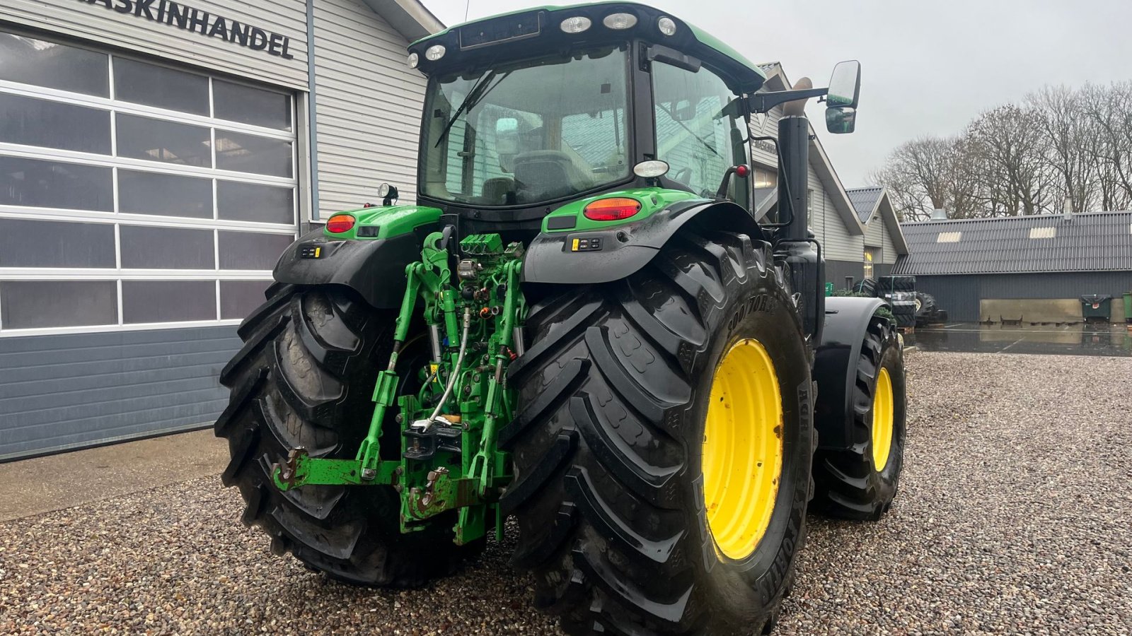 Traktor del tipo John Deere 6215R Med frontlift, Gebrauchtmaschine en Lintrup (Imagen 16)