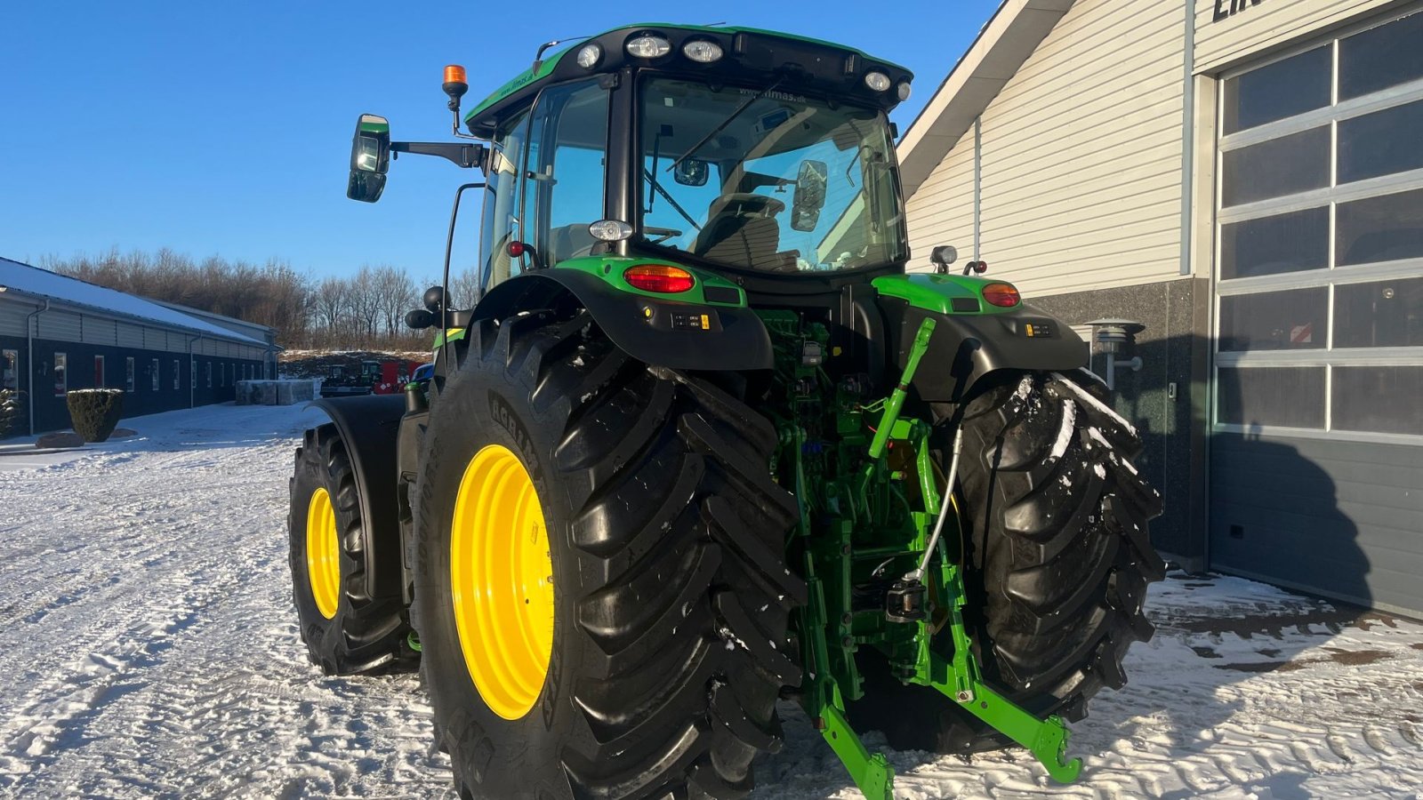 Traktor typu John Deere 6215R Med frontlift, Gebrauchtmaschine v Lintrup (Obrázek 14)