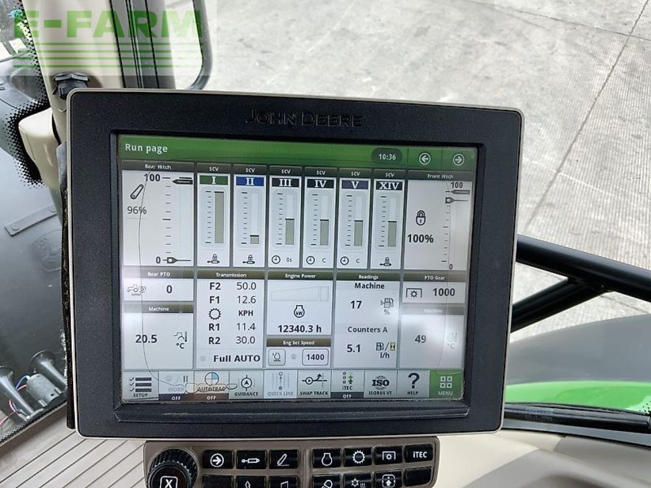 Traktor del tipo John Deere 6215r tractor (st23353), Gebrauchtmaschine en SHAFTESBURY (Imagen 19)