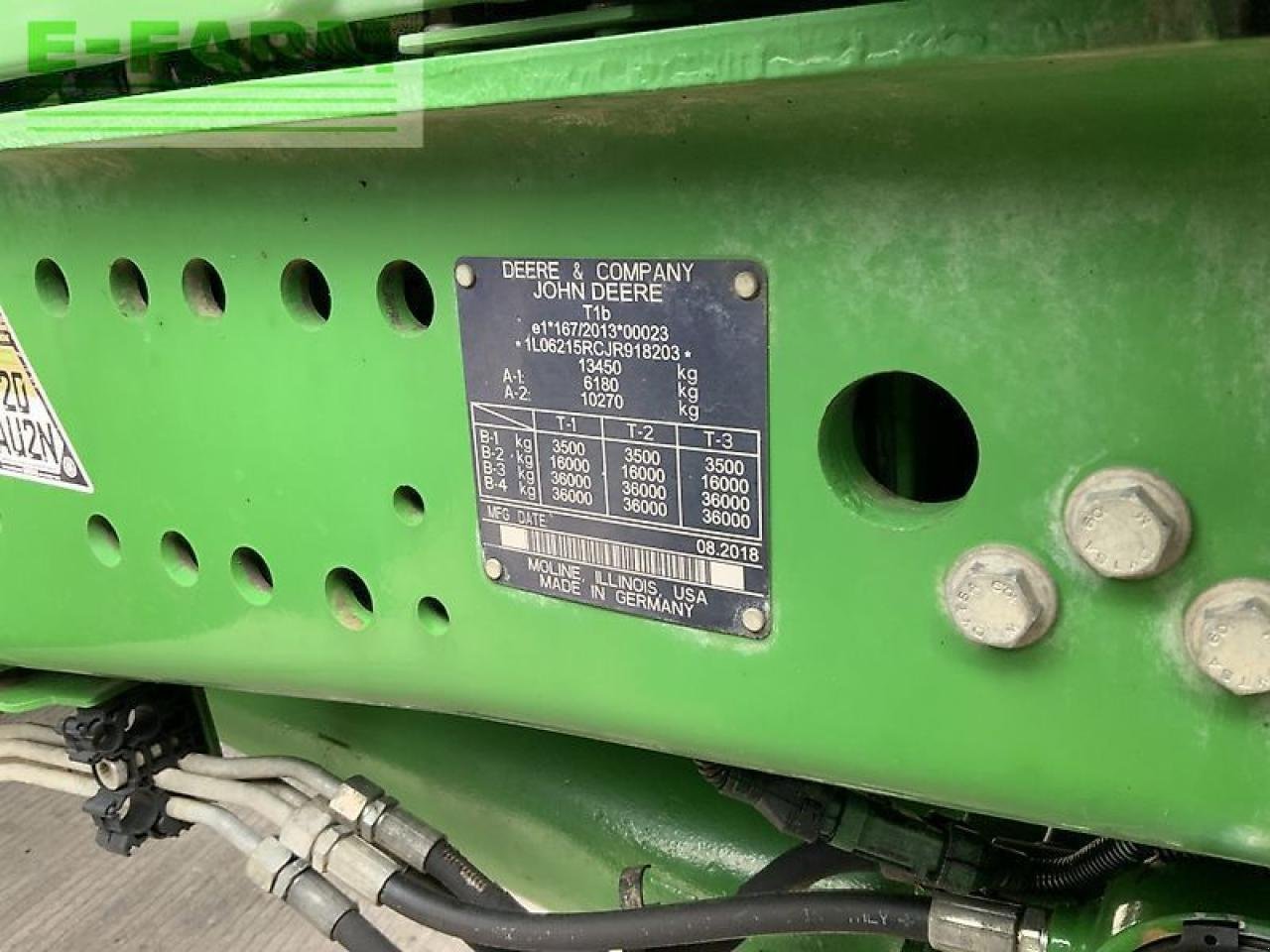 Traktor от тип John Deere 6215r tractor (st24044), Gebrauchtmaschine в SHAFTESBURY (Снимка 14)