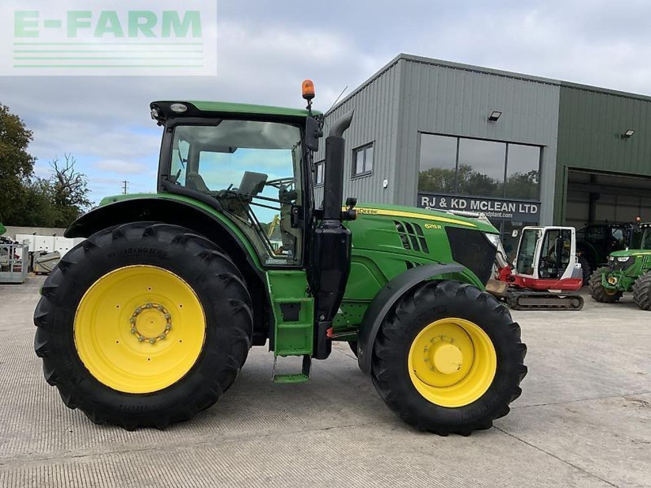 Traktor Türe ait John Deere 6215r tractor (st24428), Gebrauchtmaschine içinde SHAFTESBURY (resim 1)