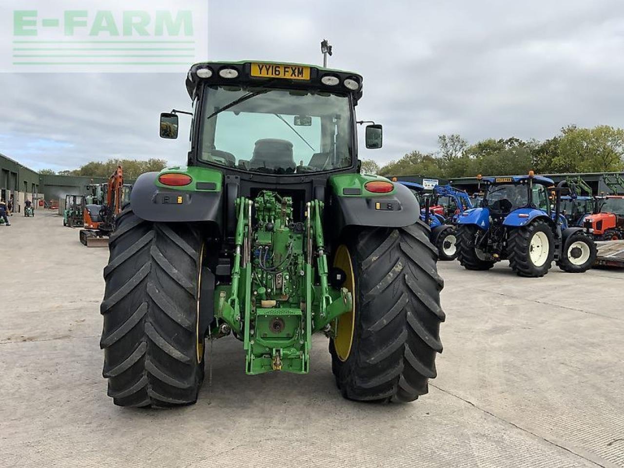 Traktor Türe ait John Deere 6215r tractor (st24428), Gebrauchtmaschine içinde SHAFTESBURY (resim 8)