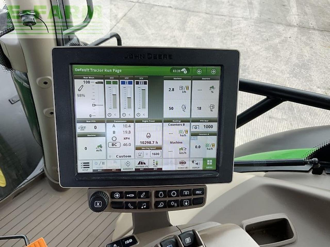 Traktor Türe ait John Deere 6215r tractor (st24428), Gebrauchtmaschine içinde SHAFTESBURY (resim 27)