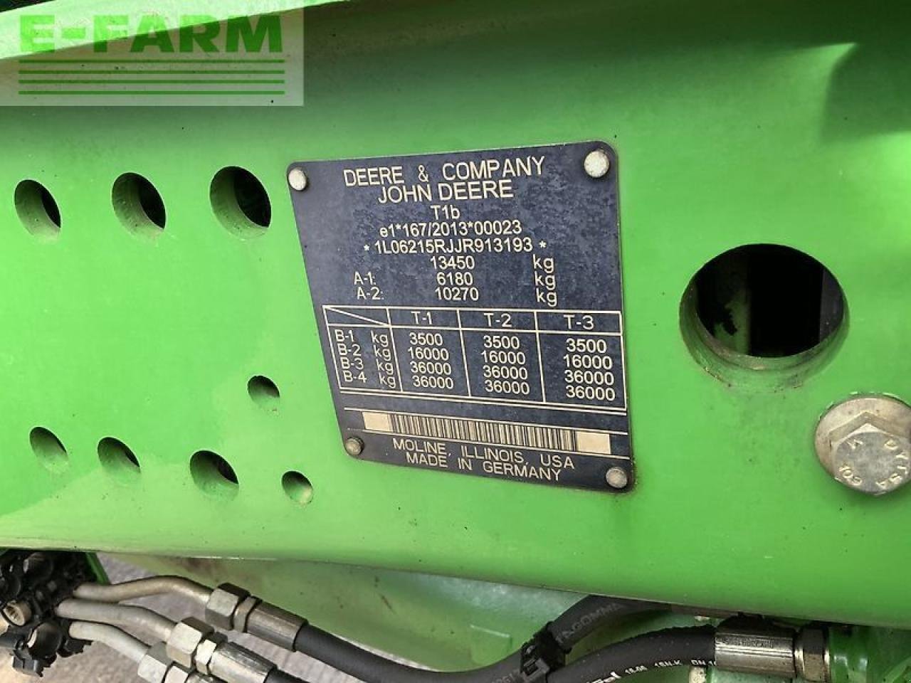 Traktor του τύπου John Deere 6215r tractor (st24593), Gebrauchtmaschine σε SHAFTESBURY (Φωτογραφία 14)