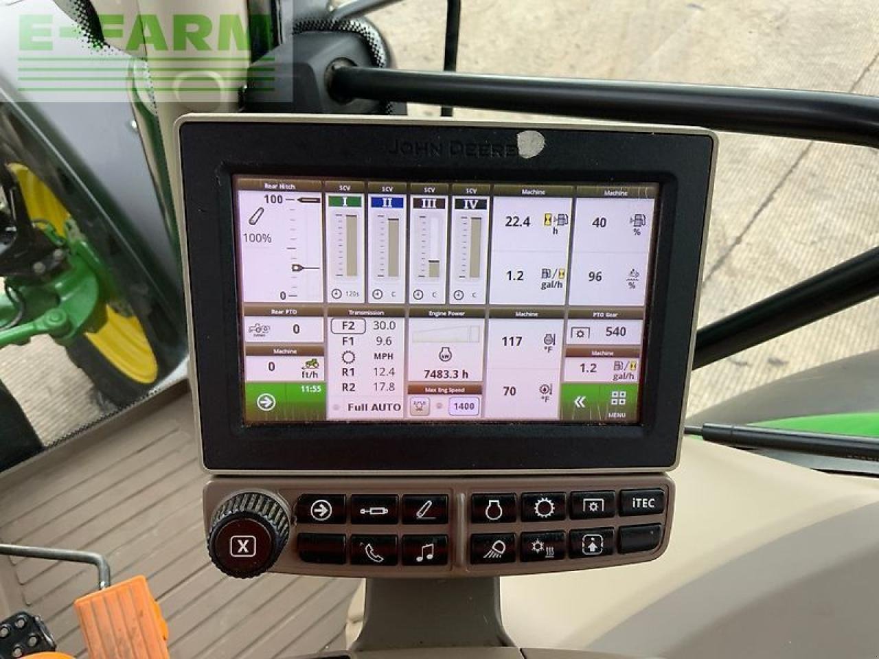 Traktor typu John Deere 6215r tractor (st24594), Gebrauchtmaschine v SHAFTESBURY (Obrázek 23)