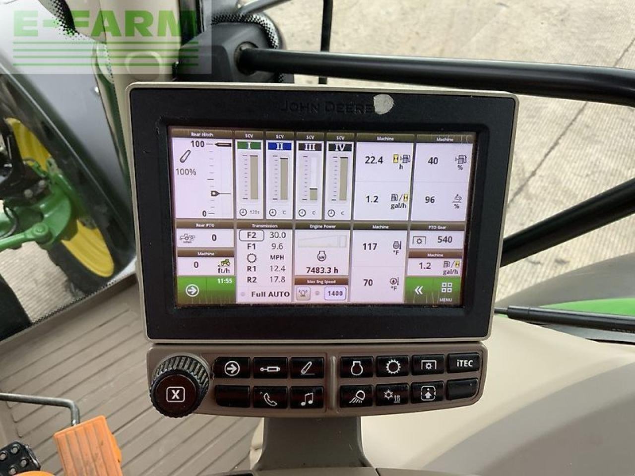 Traktor tipa John Deere 6215r tractor (st24594), Gebrauchtmaschine u SHAFTESBURY (Slika 23)