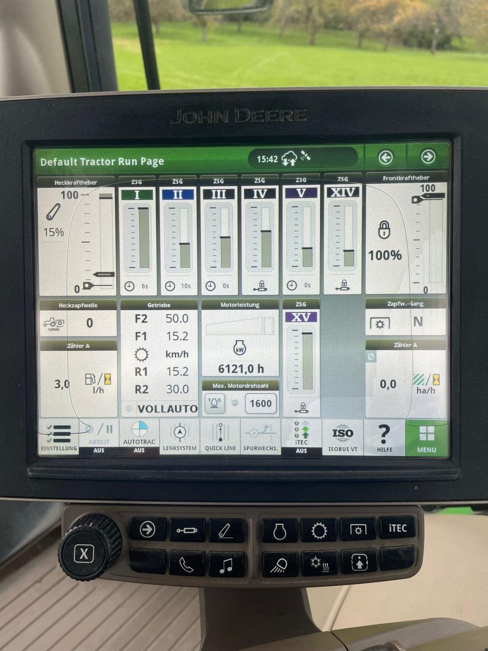 Traktor типа John Deere 6215R Ultimate, Gebrauchtmaschine в Aspach (Фотография 14)