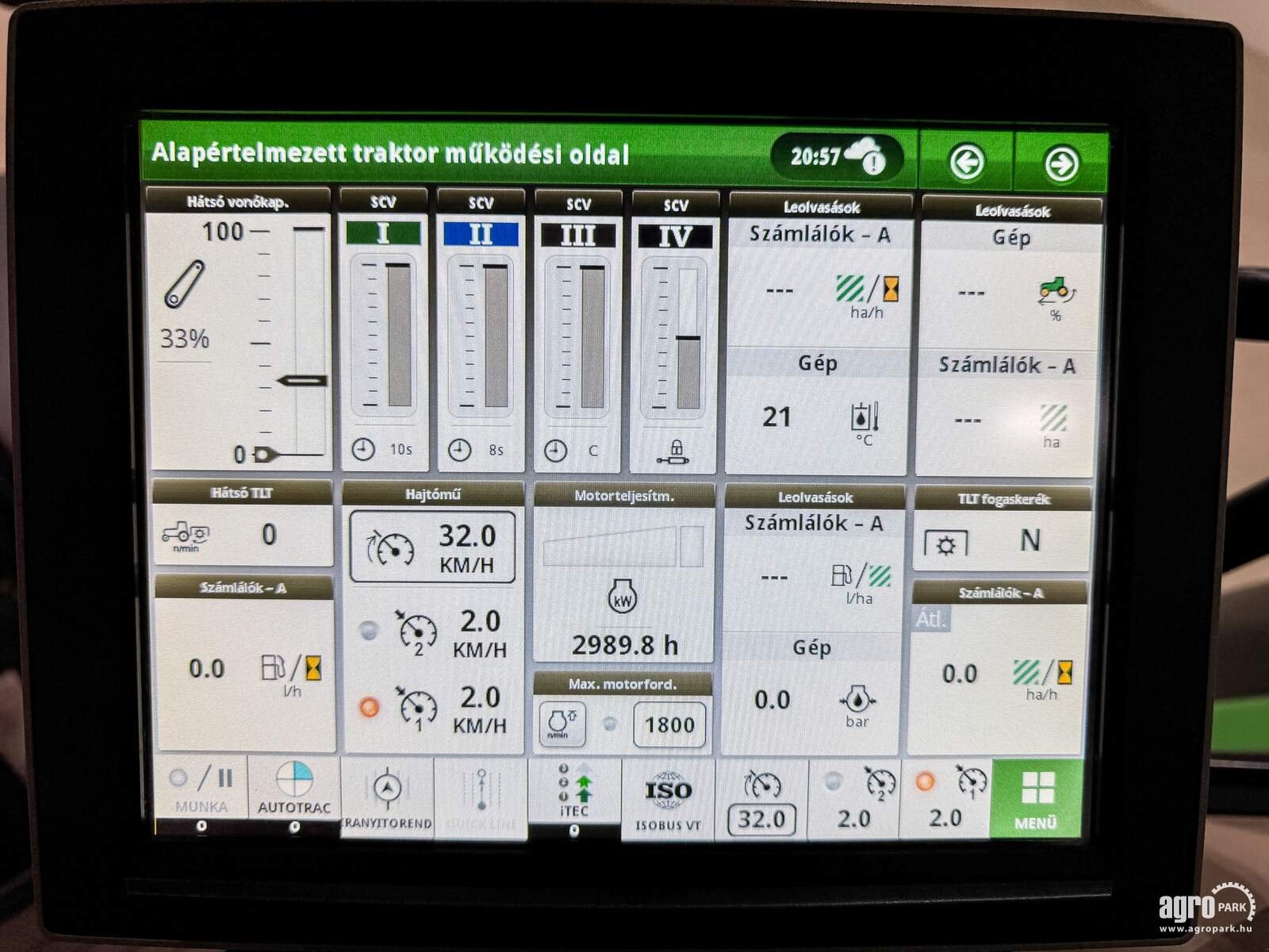 Traktor del tipo John Deere 6215R, Gebrauchtmaschine en Csengele (Imagen 10)