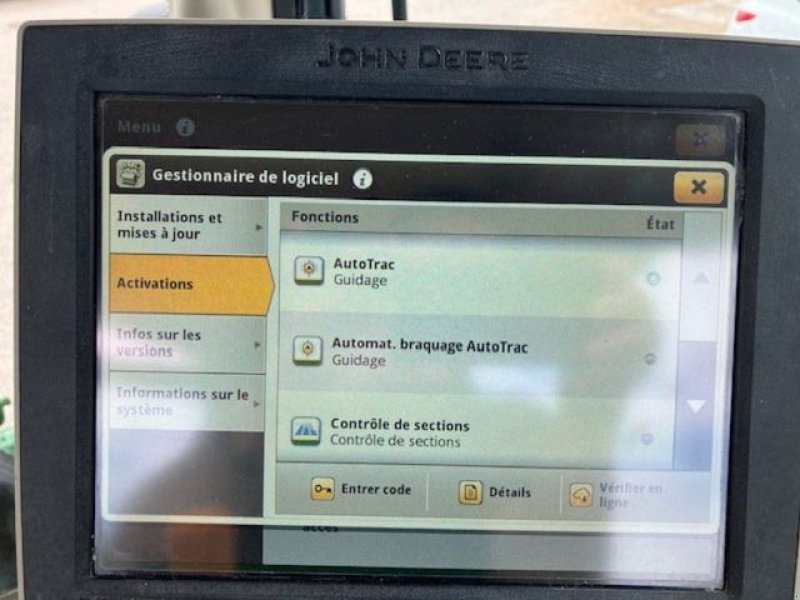 Traktor типа John Deere 6215R, Gebrauchtmaschine в SAINT NICOLAS DE PORT (Фотография 9)