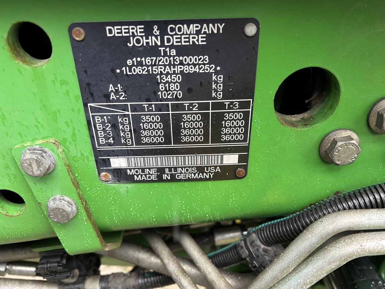 Traktor du type John Deere 6215R, Gebrauchtmaschine en Bramming (Photo 5)
