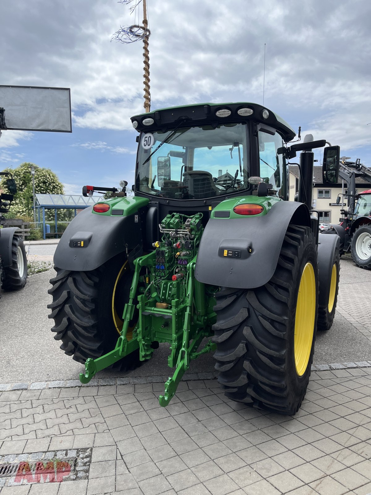 Traktor of the type John Deere 6215R, Gebrauchtmaschine in Teising (Picture 5)