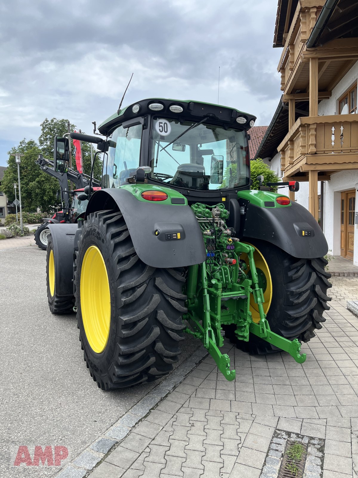 Traktor of the type John Deere 6215R, Gebrauchtmaschine in Teising (Picture 7)