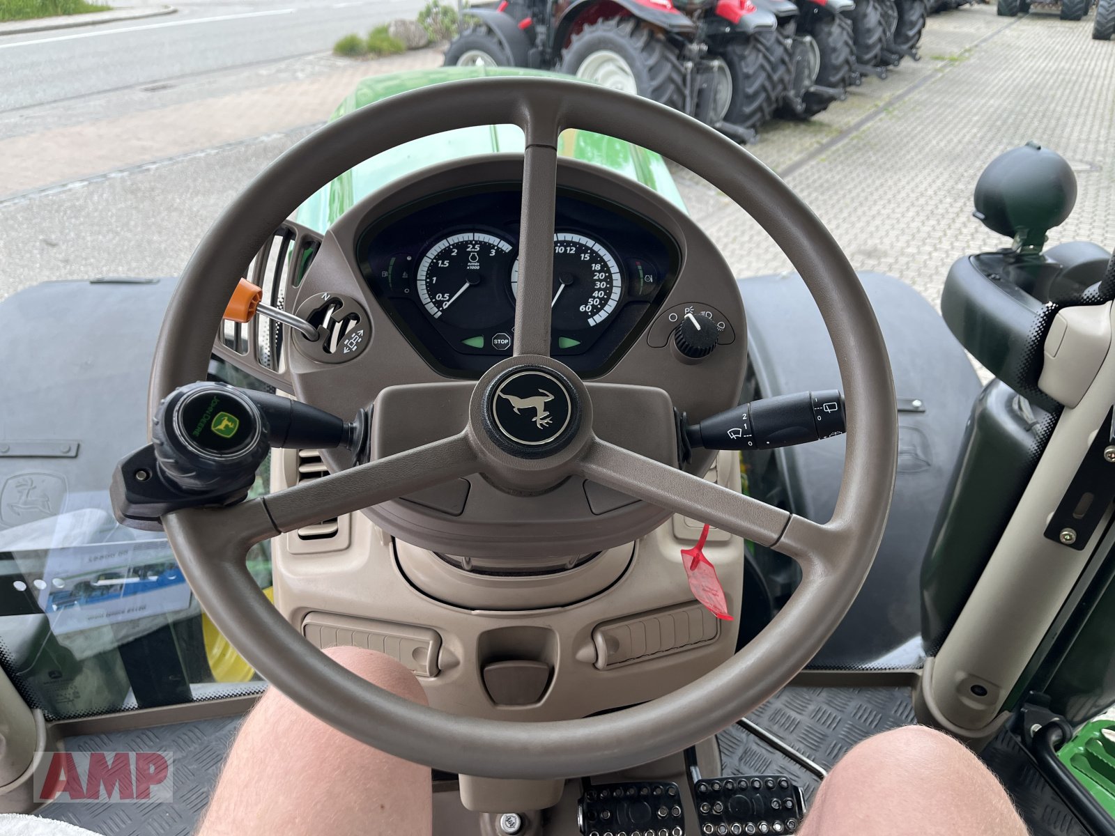 Traktor of the type John Deere 6215R, Gebrauchtmaschine in Teising (Picture 10)