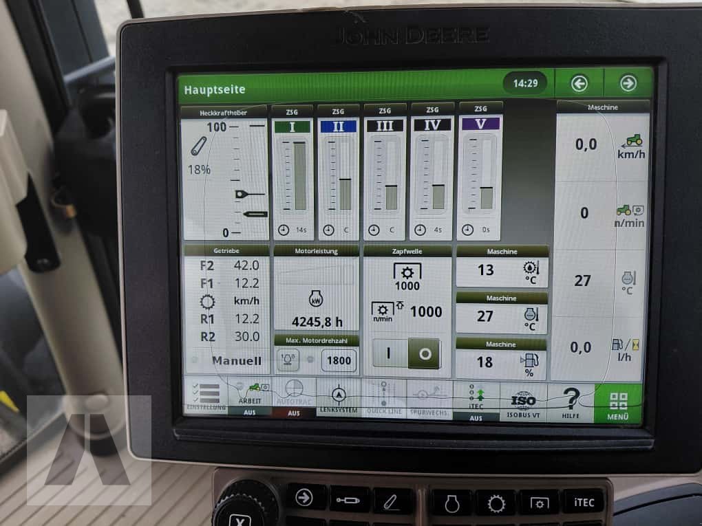 Traktor типа John Deere 6215R, Gebrauchtmaschine в Regensburg (Фотография 19)