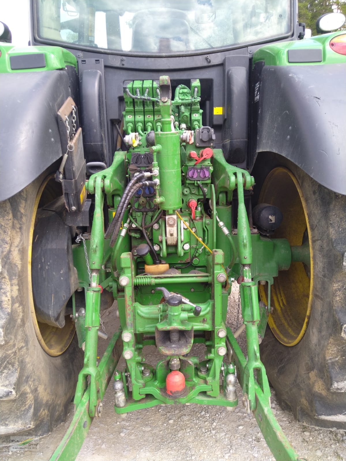 Traktor типа John Deere 6215R, Gebrauchtmaschine в Pegnitz-Bronn (Фотография 7)