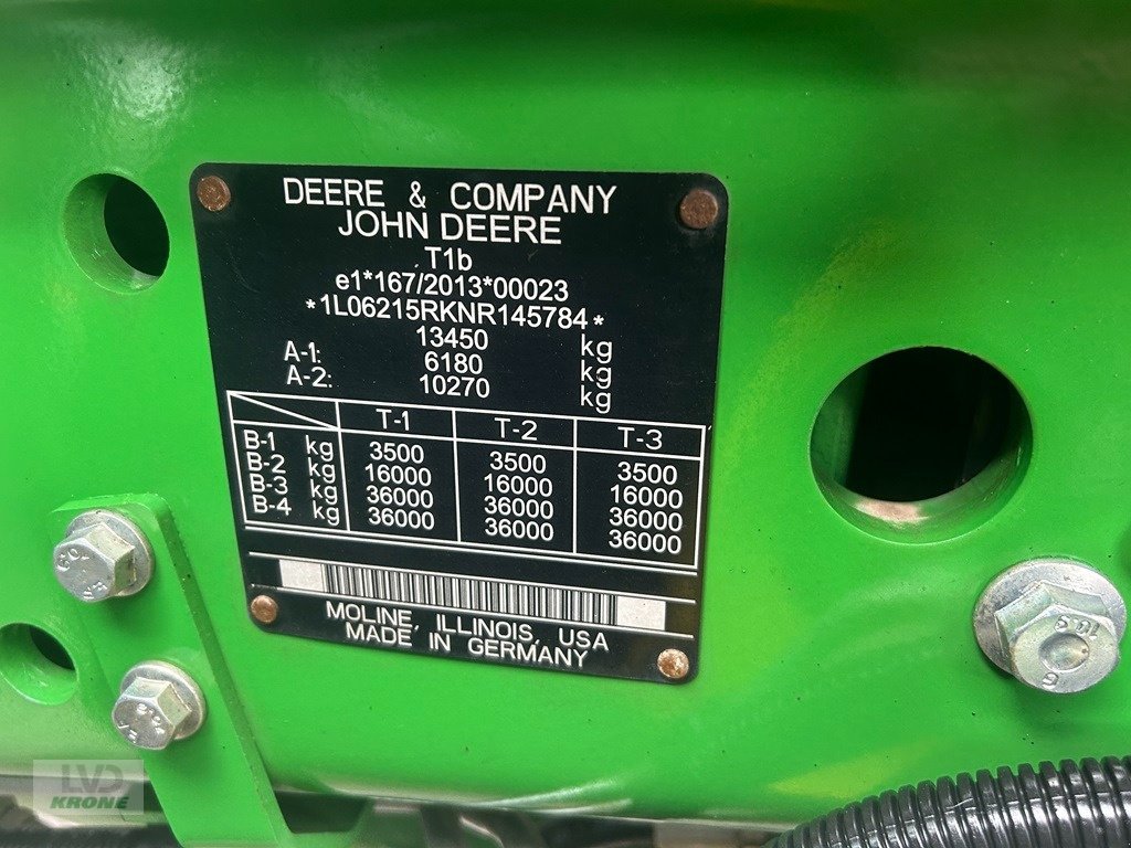 Traktor типа John Deere 6215R, Gebrauchtmaschine в Groß Munzel (Фотография 11)