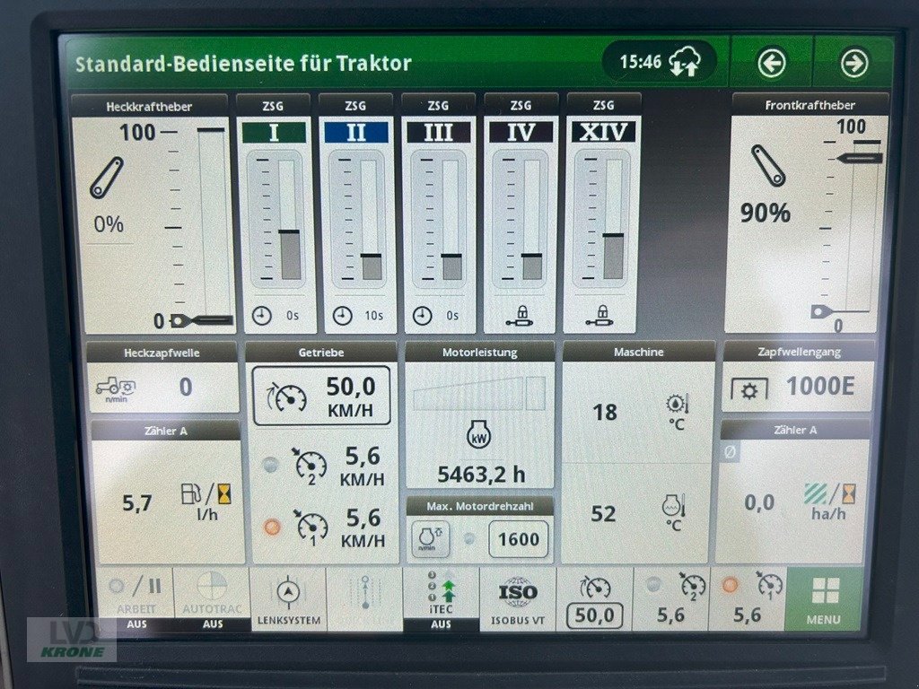 Traktor типа John Deere 6215R, Gebrauchtmaschine в Petershagen OT Raderhorst (Фотография 11)