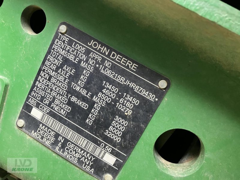 Traktor του τύπου John Deere 6215R, Gebrauchtmaschine σε Spelle (Φωτογραφία 14)