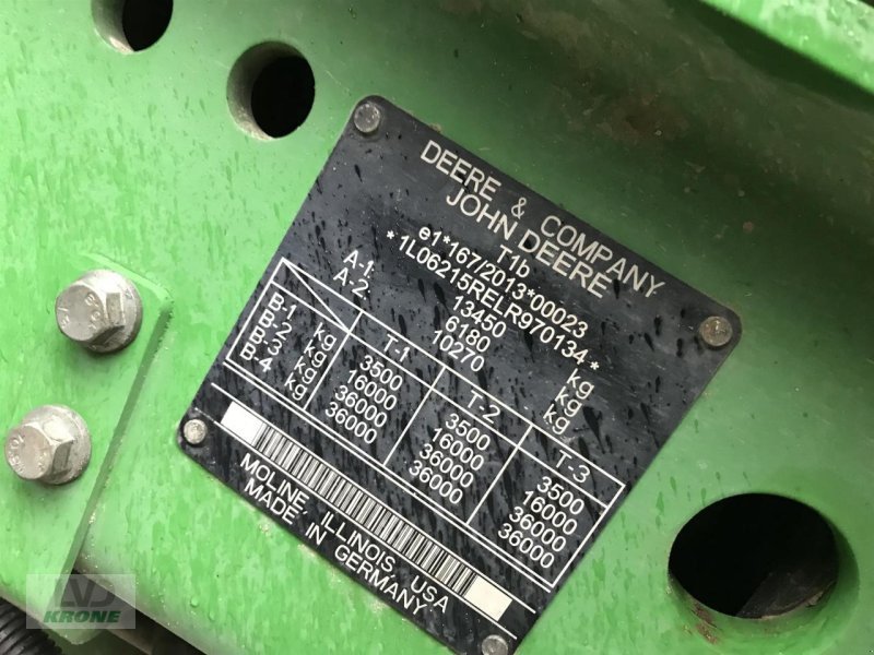 Traktor a típus John Deere 6215R, Gebrauchtmaschine ekkor: Spelle (Kép 12)