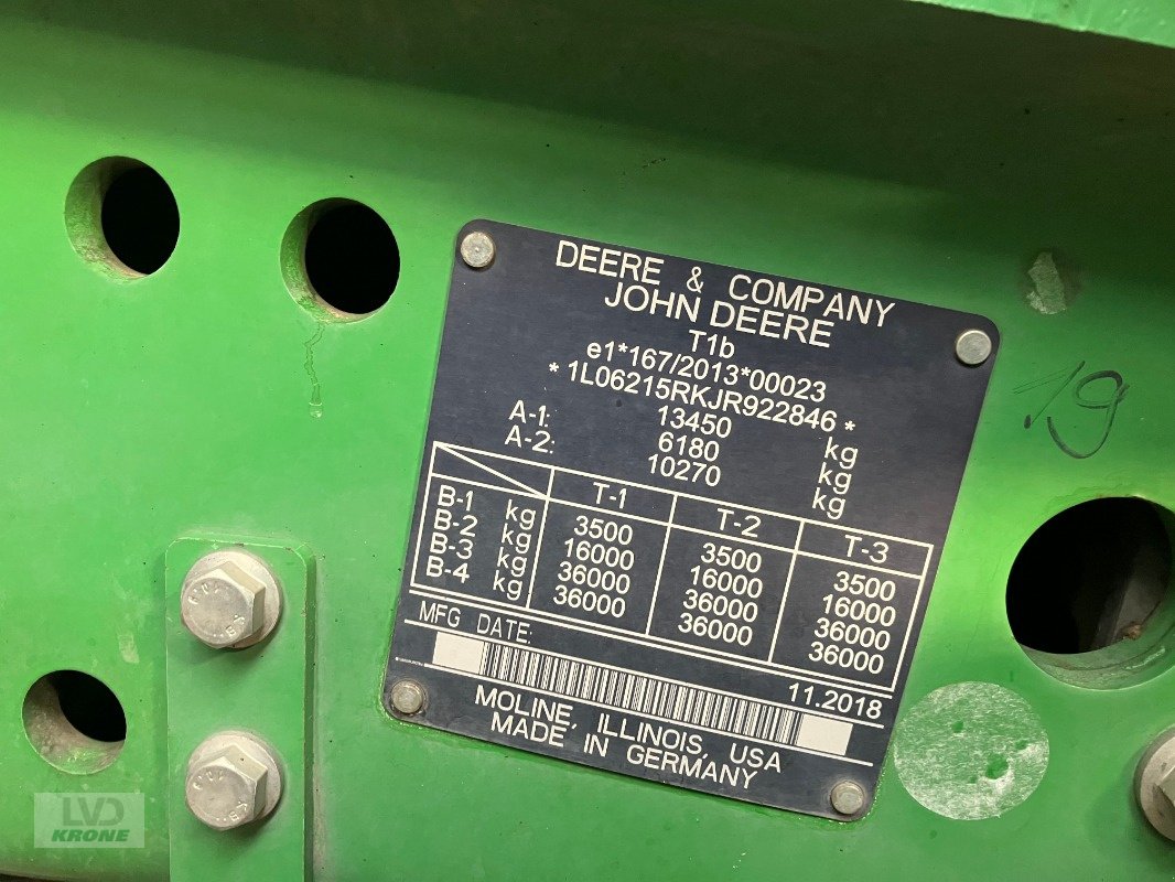 Traktor tipa John Deere 6215R, Gebrauchtmaschine u Spelle (Slika 14)