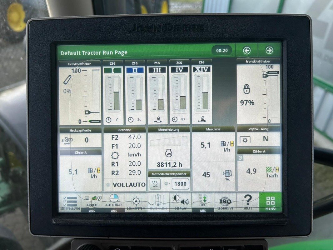 Traktor van het type John Deere 6215R, Gebrauchtmaschine in Sittensen (Foto 12)