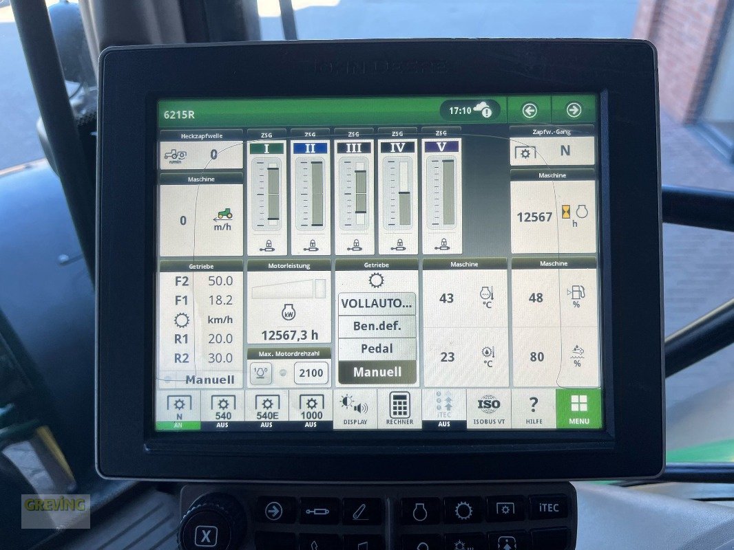Traktor типа John Deere 6215R, Gebrauchtmaschine в Ahaus (Фотография 17)