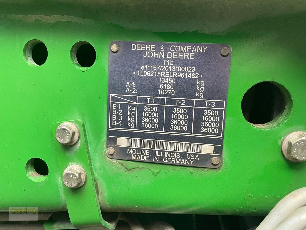 Traktor от тип John Deere 6215R, Gebrauchtmaschine в Ahaus (Снимка 15)