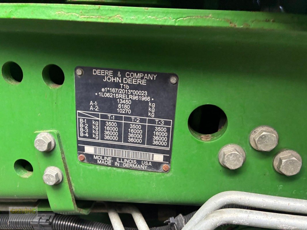 Traktor del tipo John Deere 6215R, Gebrauchtmaschine en Ahaus (Imagen 15)