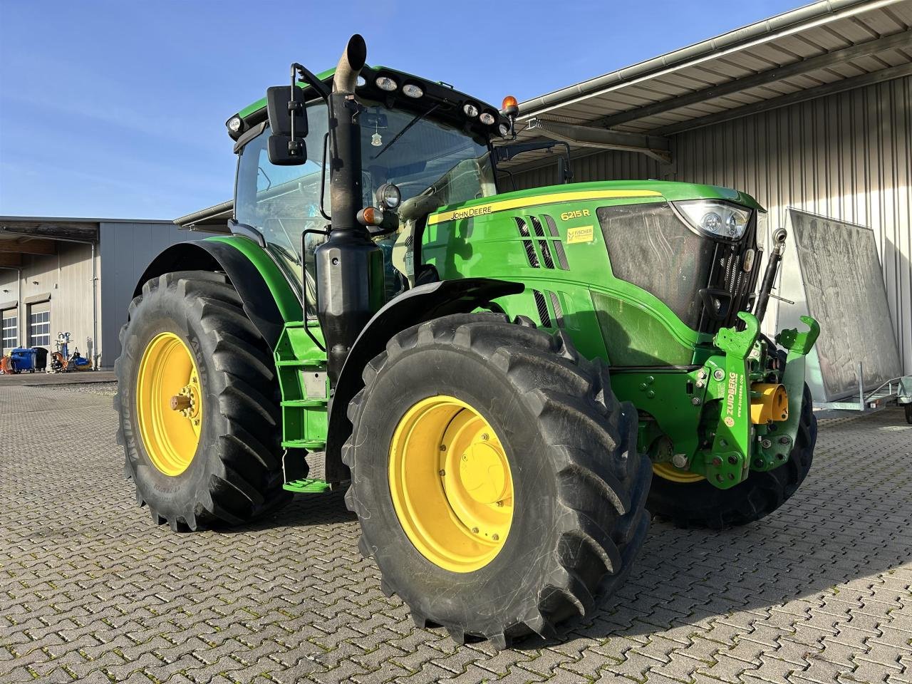 Traktor des Typs John Deere 6215R, Gebrauchtmaschine in Zweibrücken (Bild 8)